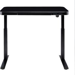 Seville Classics Airlift Electric Height Adjustable Desk