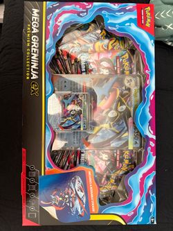 Pokémon Mega Greninja EX Premium Collection Box