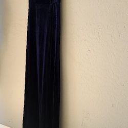 Blue Suede dress