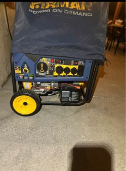 Firman Portable Generator with Cover