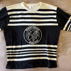 Chicago Blackhawks Hillflint Sweater Size Large Replica from the 1920s - Rare