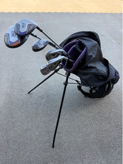Junior kids golf clubs & bag