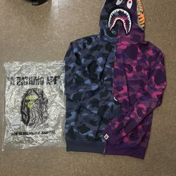 Rare Split Bape Hoodie