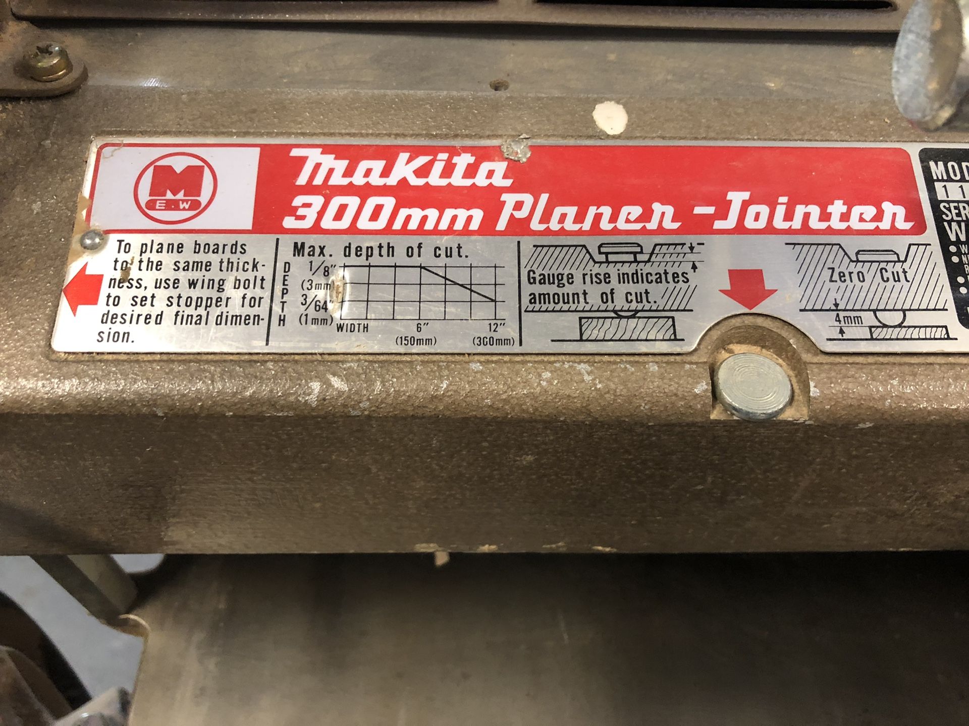 Makita 2030 planer/jointer for Sale in Lewis McChord, WA OfferUp
