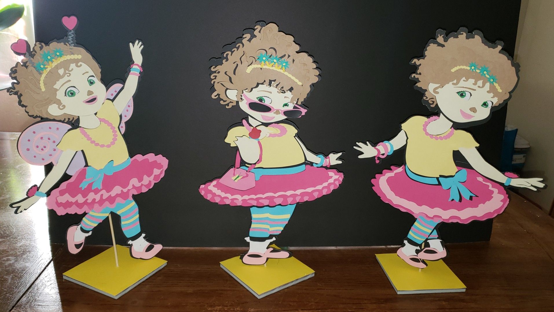 Fancy Nancy Centerpieces