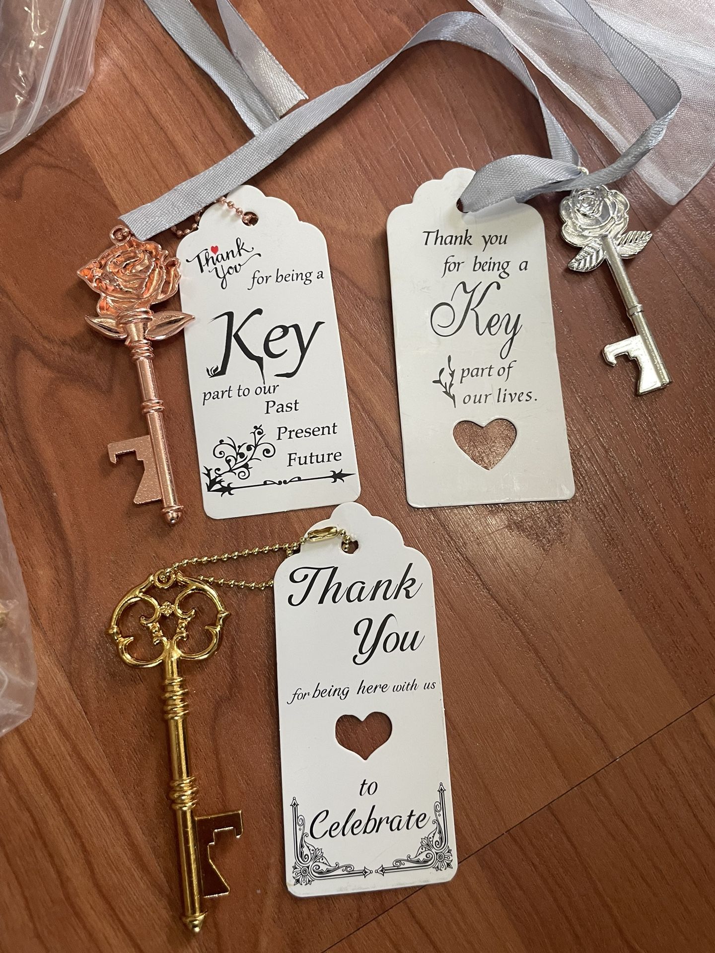 Thank You Key With Bottle Opener