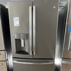 GE French Door Refrigerator   60 day warranty/ Located at:📍5415 Carmack Rd Tampa Fl 33610📍 