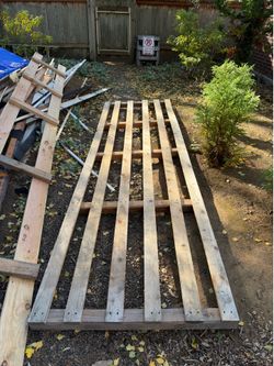 Free extra long pallet: 12’ x 3’6”