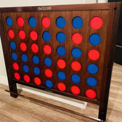 Giant Jumbo Wall Mounted Connect 4 Game For Adults And Kids