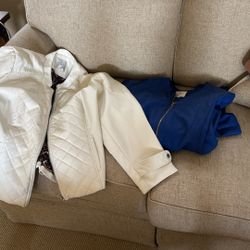 Jackets Set Of 2. Leather Like  Size 2X 