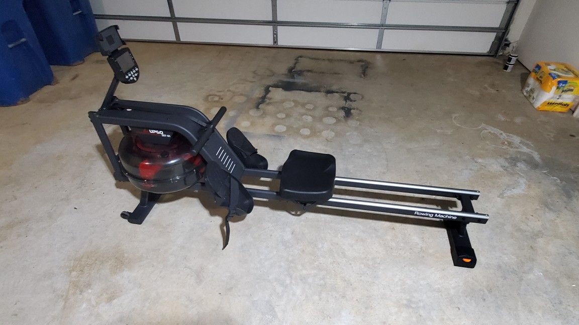 Water row machine with app
