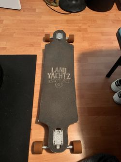 Land Yachtz custom longboard