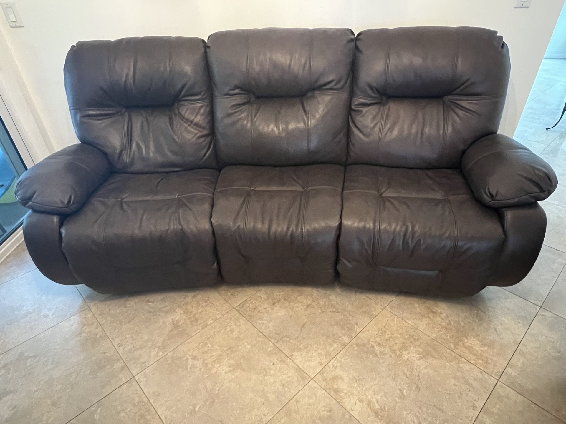 Leather Couch And Loveseat