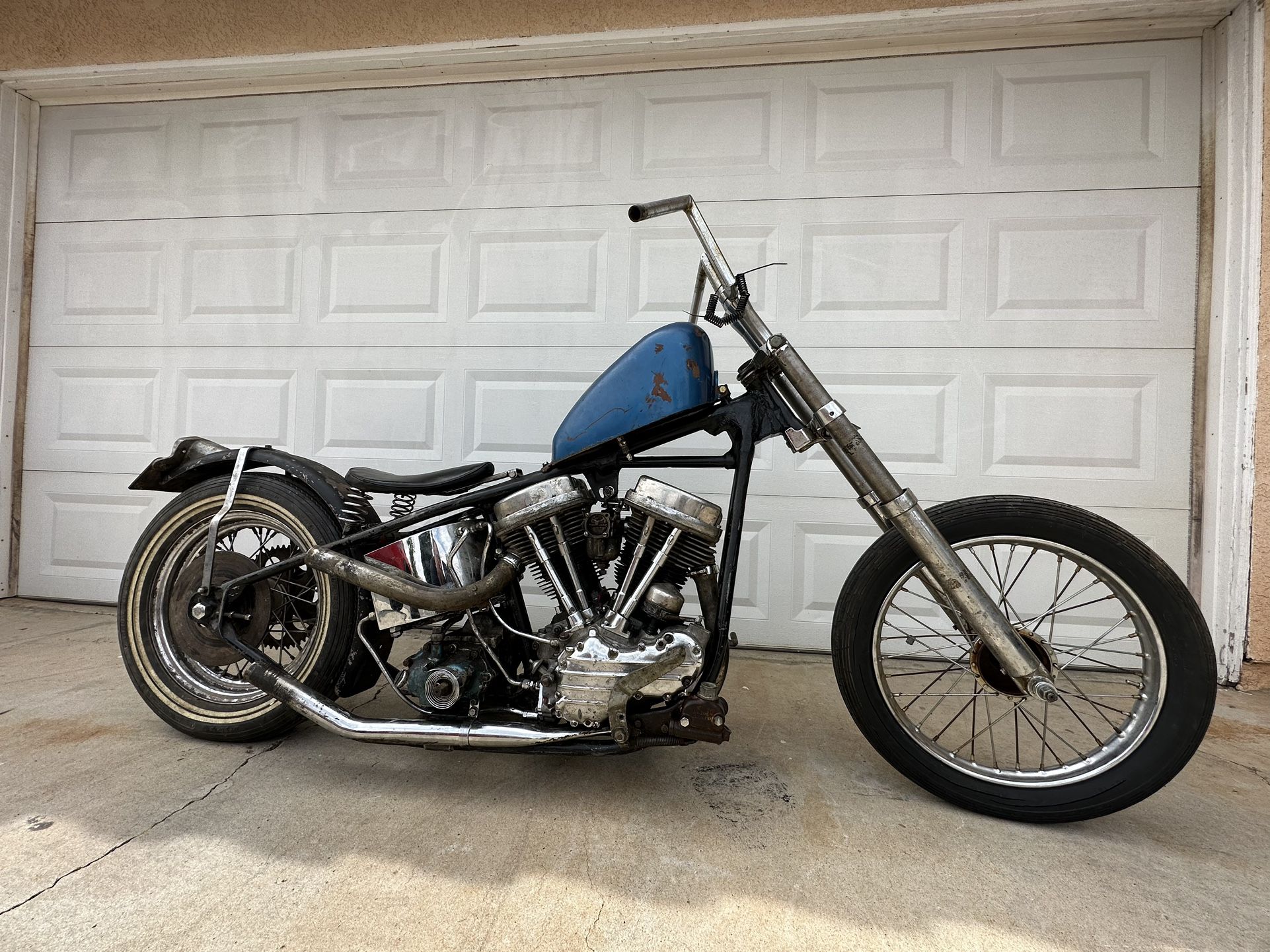 Harley Davidson Panhead Chopper project