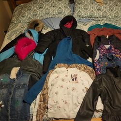 15 Girl Winter Clothes 7-8 Size