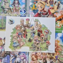 Marvelous Inc. Rune Factory Art Prints Raguna Kyle Micah Lest Frey Collection