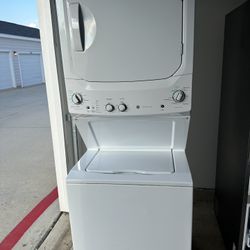 XL GE Stackable Washer And Dryer 