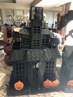 Halloween houses