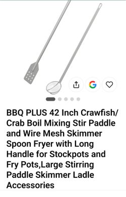 stir paddle and wire mesh