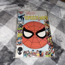 Spider Man comic book