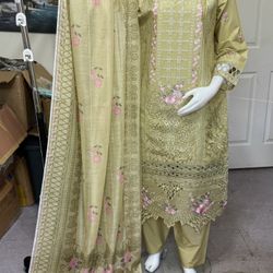 Cotton Party Wear Dress