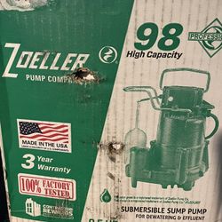 Zoller M98-D Sump Pump