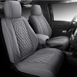 (New in Box)
NUNIVAK Faux Leather Custom Car Seat Covers Fit for 07-22 Jeep Wrangler JK/JL 2/4 Doors 4XE Sahara Unlimited Sport Snuggly Gladiator (07-