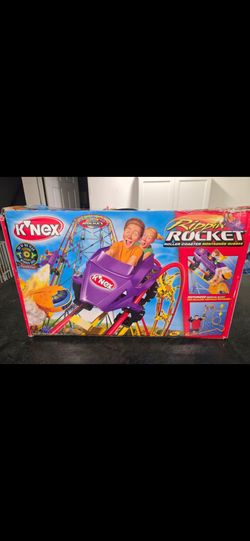 2003 KNEX K'NEX Rippin Rocket Roller Coaster Building Set -Complete-