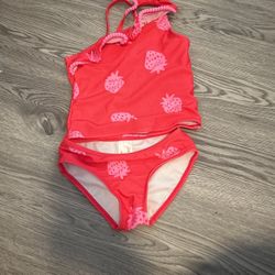 Strawberry Girl Toddler Swimsuit