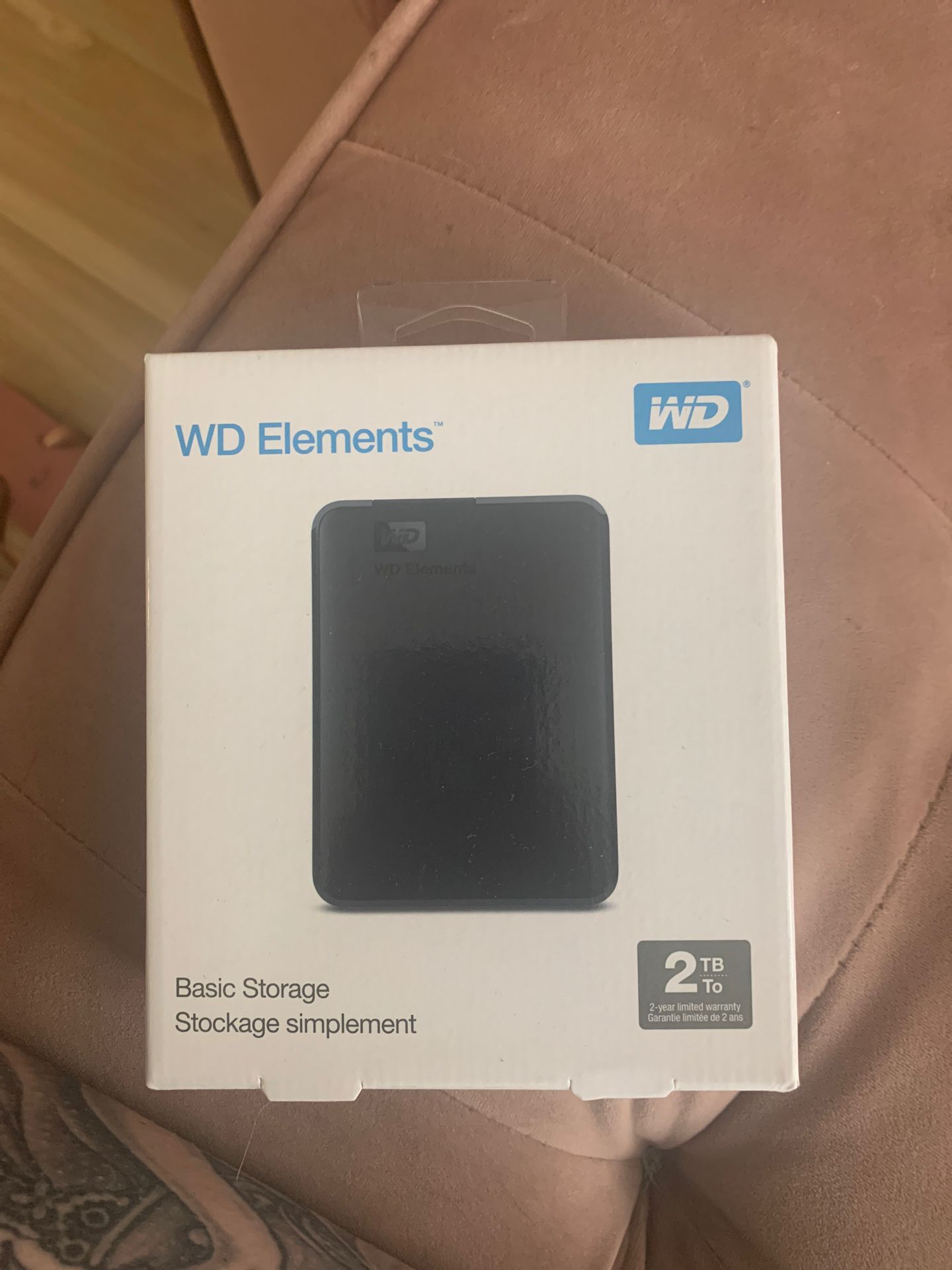WD Elements 2tb basic storage
