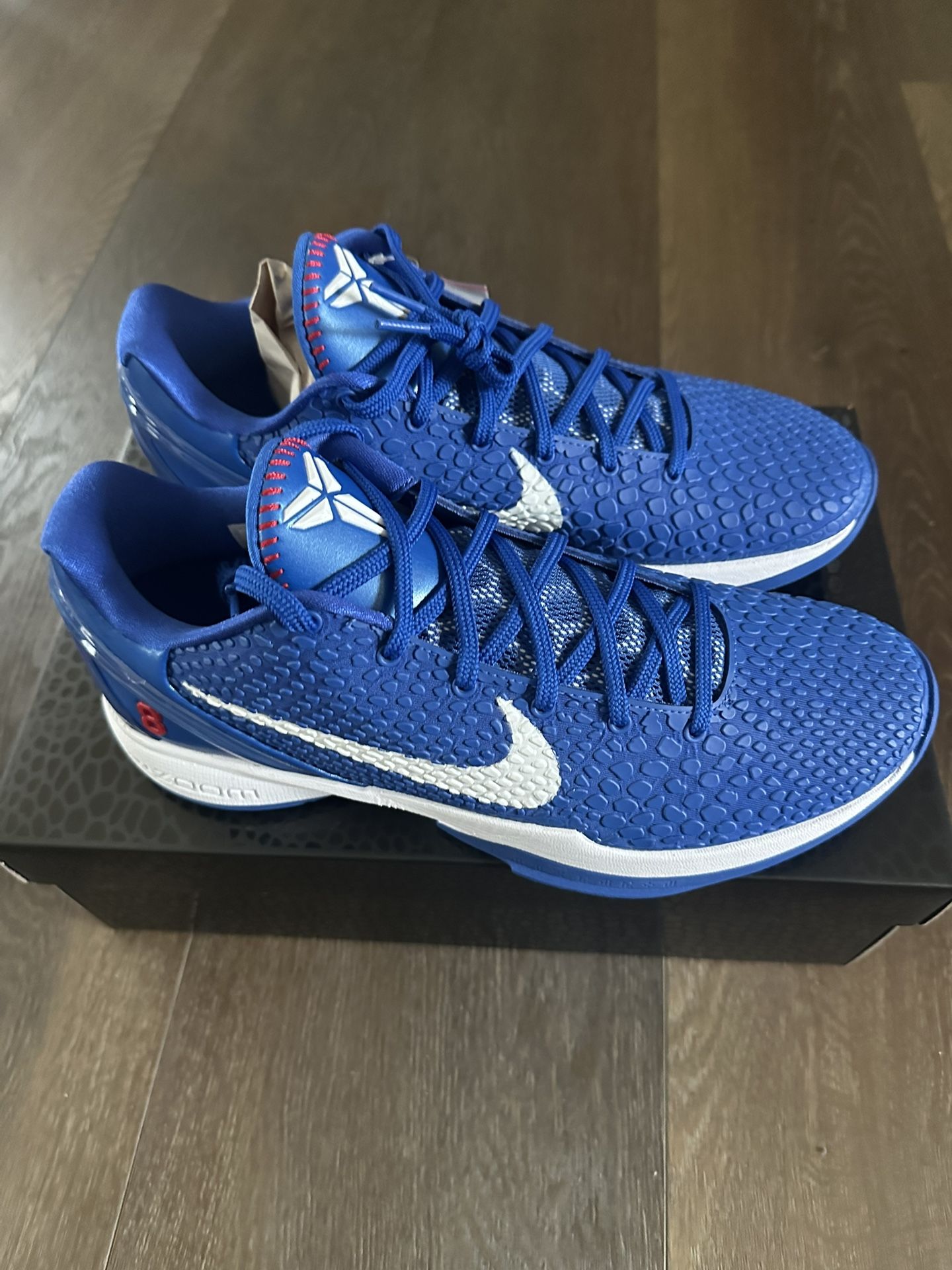 Kobe 6 Dodgers Size 10.5