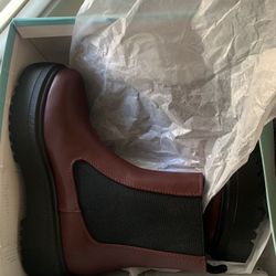 Burgundy Soda Boots