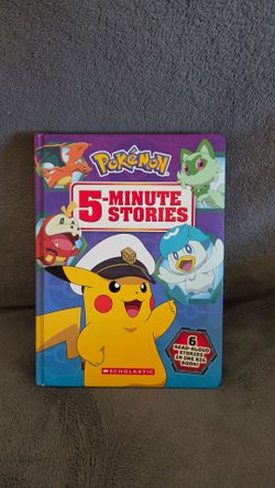 5-Minute Stories Book (Pokémon) New.