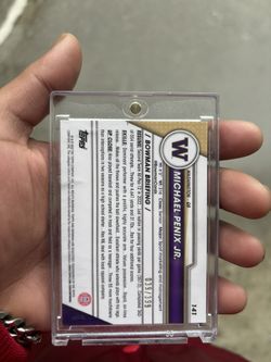 Bowman u chrome Michael penix jr #141