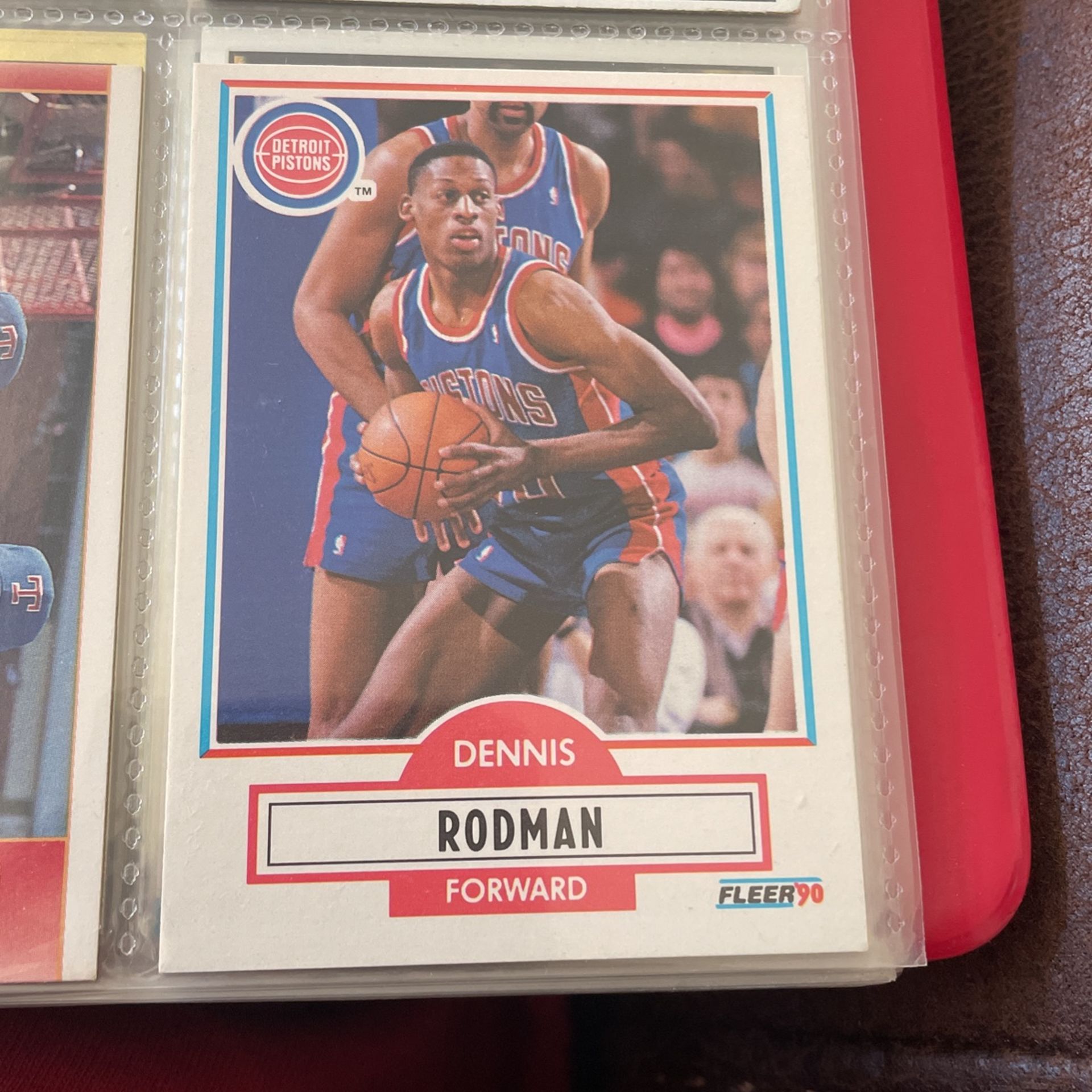 Dennis Rodman Fleer 59 Card