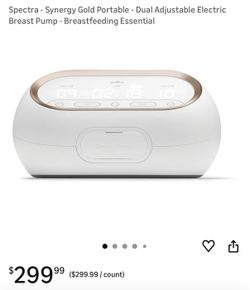 Spectra Gold Portable Breast Pump - Like New!