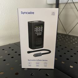 NEW Syncwire Inflate 190 Portable Tire Inflator Air Pump – $25 FIRM  📍 Pickup: South Durango & 215 — near IKEA 💵 $25 FIRM  Brand new Syncwire Inflat