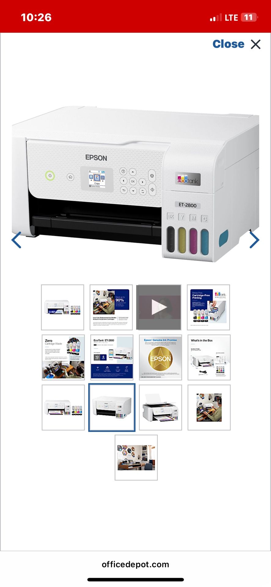 Epson EcoTank Sublimation Printer