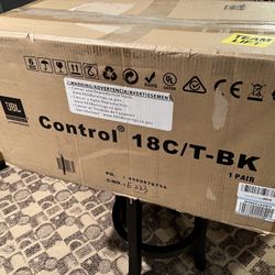 JBL Control 18C/T Speakers
