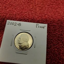 2002 S Proof  Nickel
