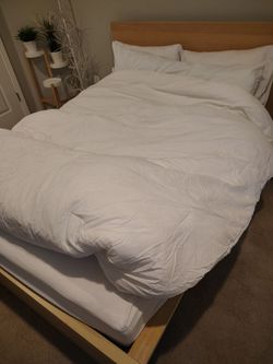 Full Size Bed and Mattress Good Condition