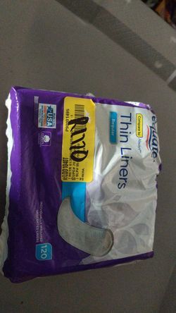 Equate Thin Liners, Regular Strength, 120ct