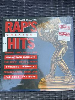 Rap’s Greatest Hits Vinyl From 1985! Good Condition But Two Small Scratches.