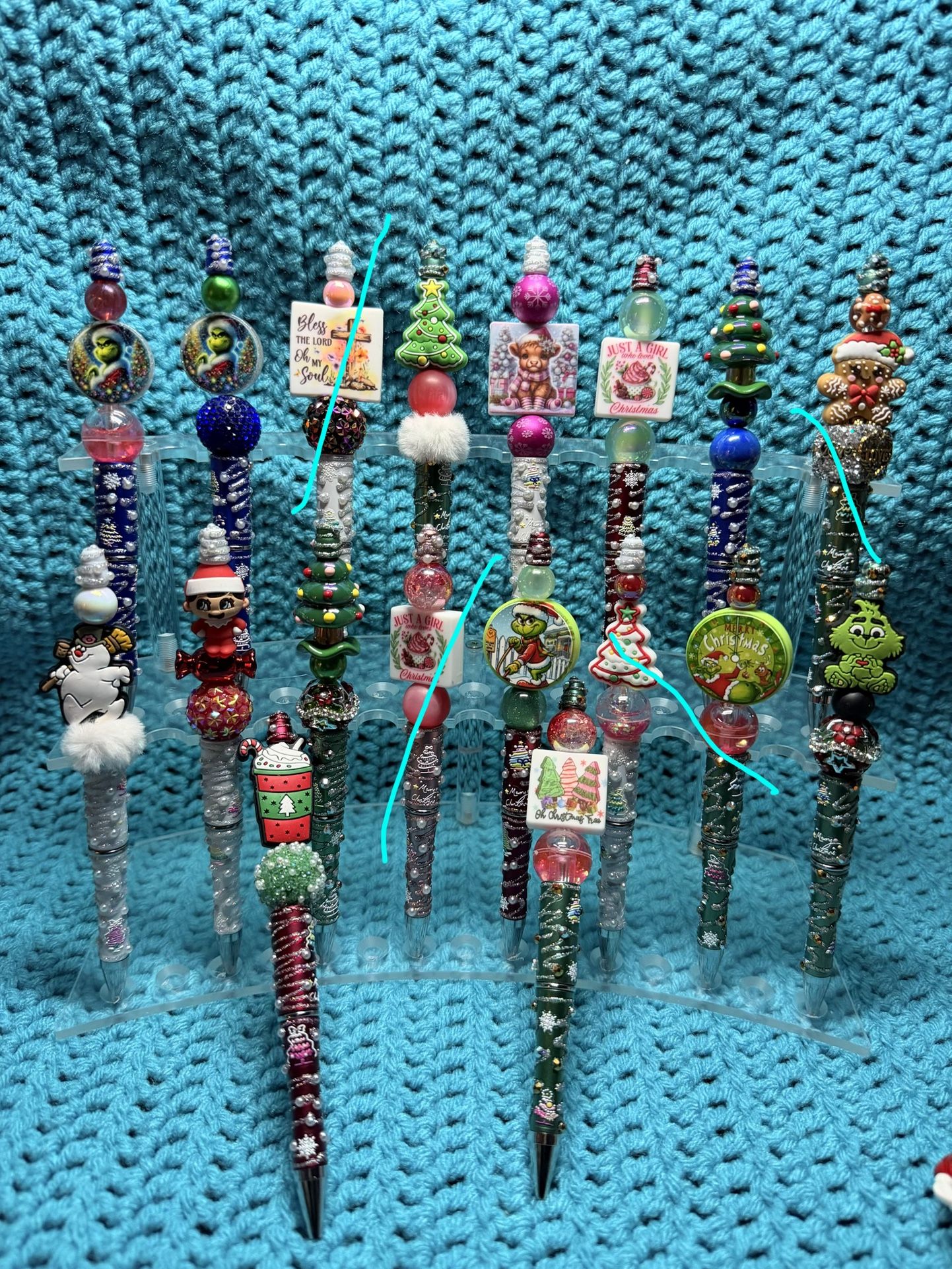 πβ¨ Handmade Christmas Pens β¨π