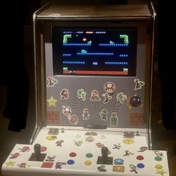 Mario Brothers themed Multicade, arcade,arcade game, video game,stay home activity