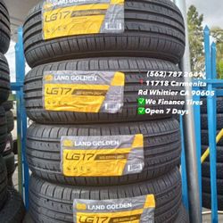 185/65R14 Land Golden Set of Tires Installed and Balanced Set de Llantas Nuevas Instaladas y Balanceadas