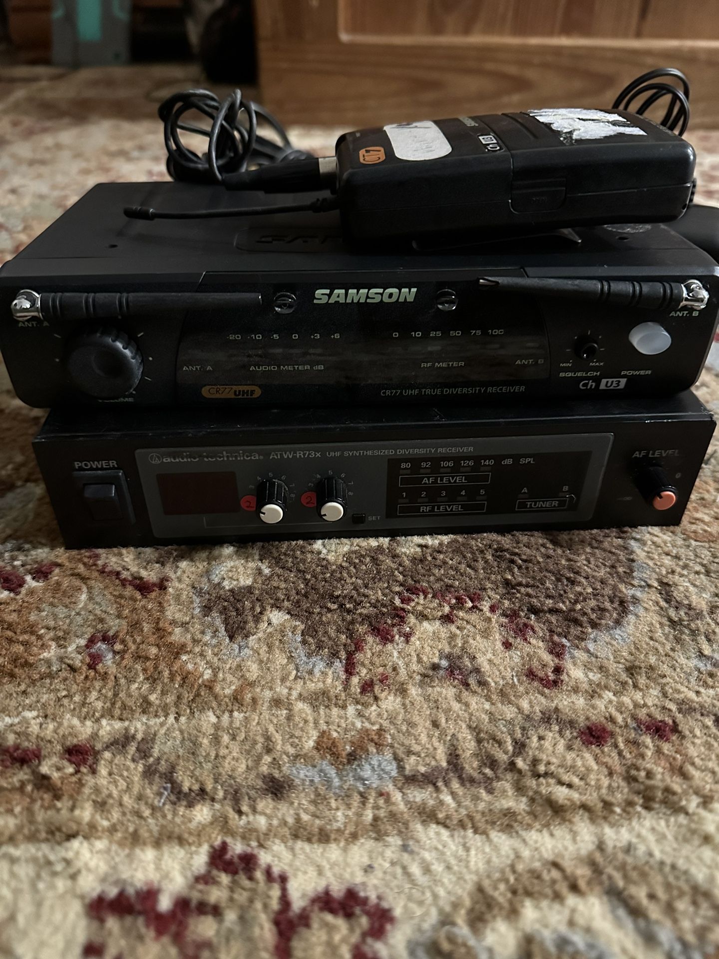 Samson Receiver & Audio Technica Receiver