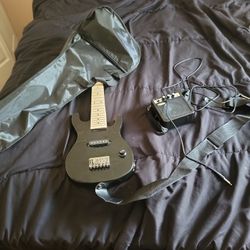 Eletric Guitar With Some Scratches