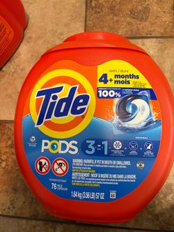 Tide pods $17/each(4 available)