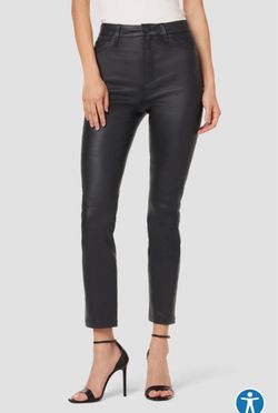 Hudson leather pants